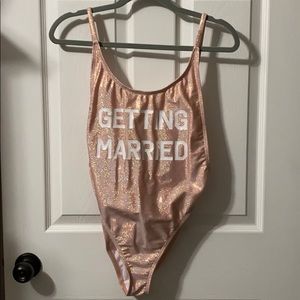 *Worn once* “Getting Married” Swimsuit | Size M